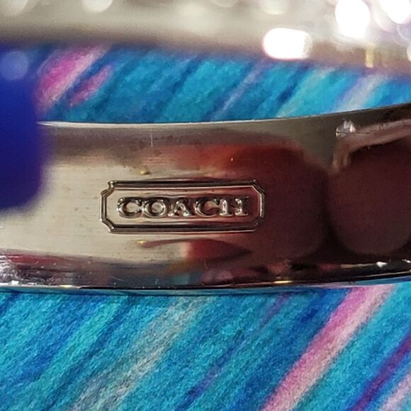 Coach Signature Kissing C's Bangle Bracelet - Picture 5 of 10